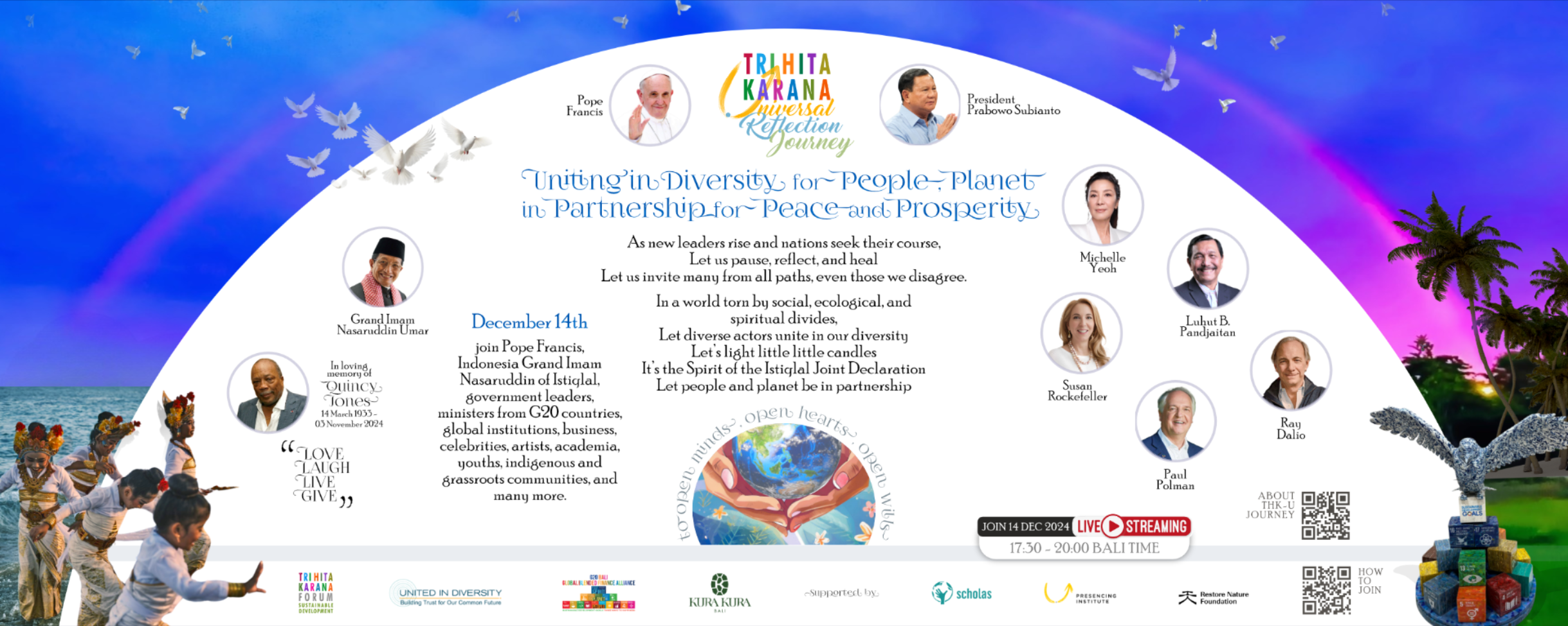 THK Universal Reflection Journey: ‘Uniting in Diversity for People, Planet, Partnership for Peace and Prosperity (5P’s)’ 